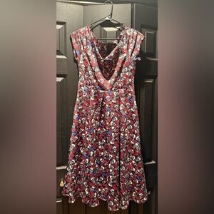 Dolly And Dotty Brand Skull Pattern Dress